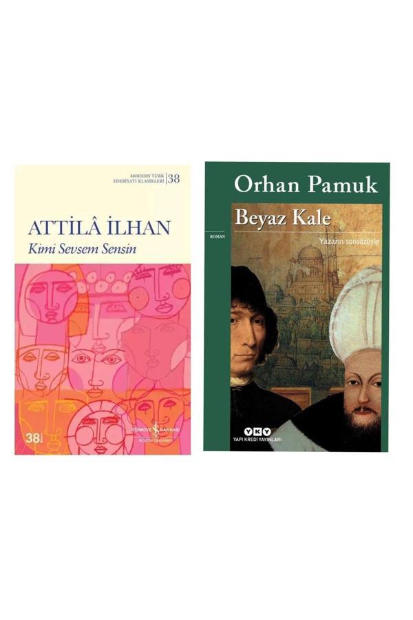 Kimi Sevsem Sensin - Attila İlhan - Beyaz Kale - Orhan Pamuk - İş Bankası Kültür Yayınları - Image 1
