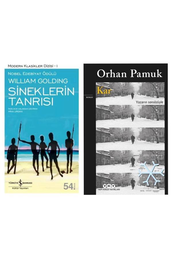 Sineklerin Tanrısı - Sir William Gerald Golding - Kar - Orhan Pamuk - İş Bankası Kültür Yayınları - Image 1