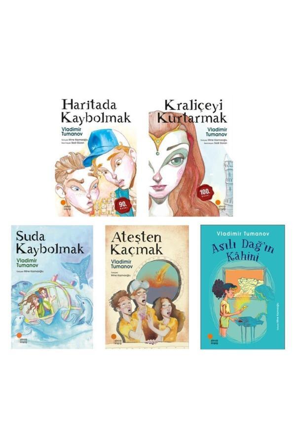 Vladimir Tumanov Seti 5 Kitap (Haritada Kaybolmak Kraliçeyi Kurtarmak Suda Kaybolmak Ateşten Kaçmak - Günışığı Kitaplığı - Image 1