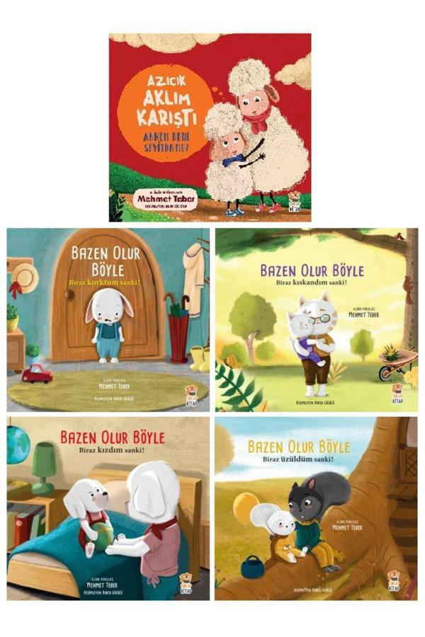 Sincap Kitap Mehmet Teber 5 Kitap Set / Bazen Olur Böyle - Azıcık Aklım Karıştı - Sincap Kitap - Image 1