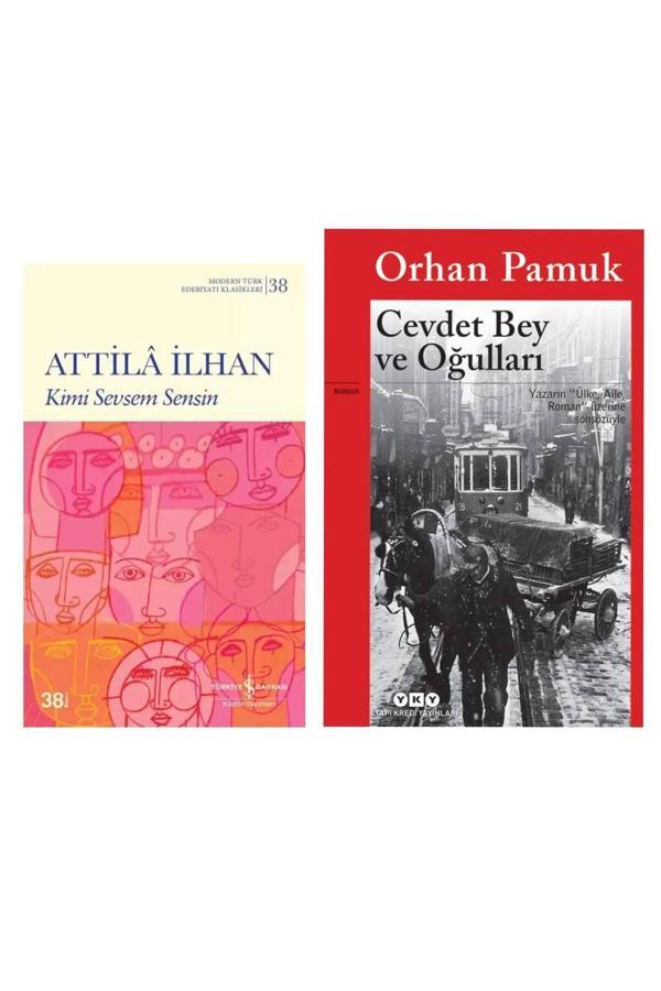 Kimi Sevsem Sensin - Attila İlhan - Cevdet Bey Ve Oğulları - Orhan Pamuk - İş Bankası Kültür Yayınları - Image 1