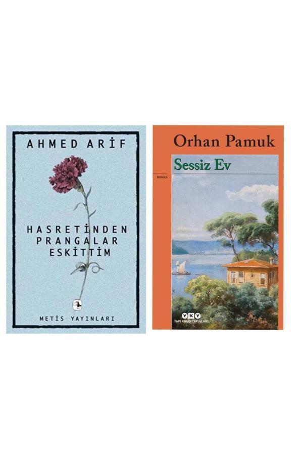 Hasretin Prangalar Eskittim - Ahmed Arif - Sessiz Ev - Orhan Pamuk - Metis Yayınları - Image 1