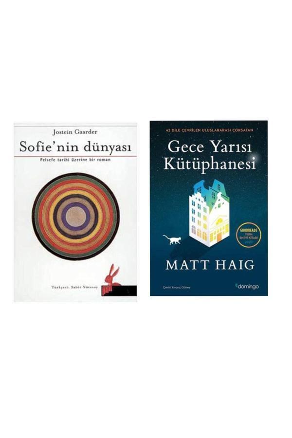 Sofie’Nin Dünyası Jostein Gaarder - Gece Yarısı Kütüphanesi Matt Haig - Domingo Yayınevi - Image 1