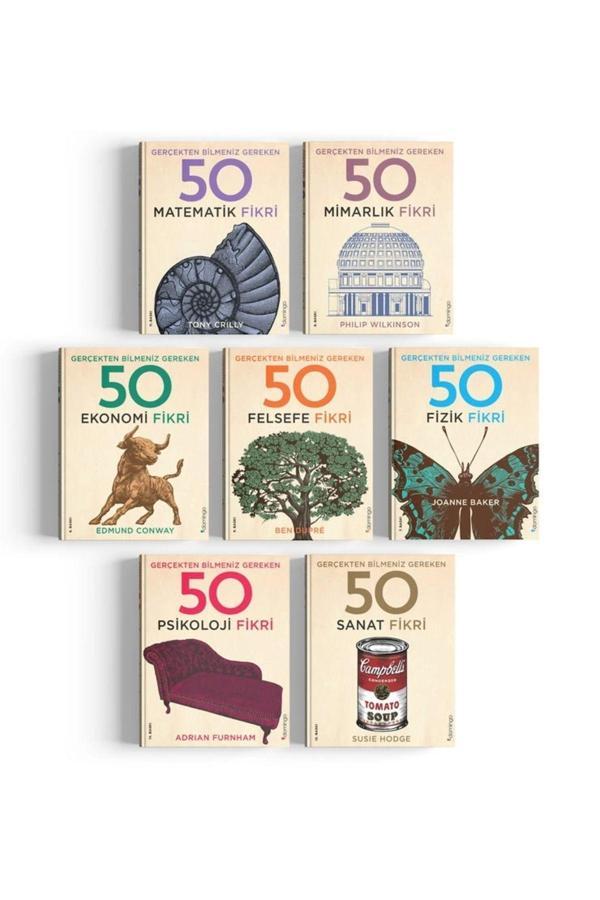 Gerçekten Bilmeniz Gereken 50 Fikir Seti (7 Kitap) - Domingo Yayınevi - Image 1