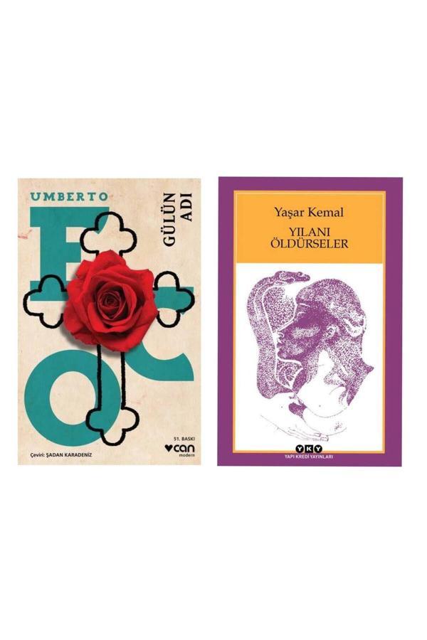 Gülün Adı - Umberto Eco - Yılanı Öldürseler - Yaşar Kemal - Can Yayınları - Image 1