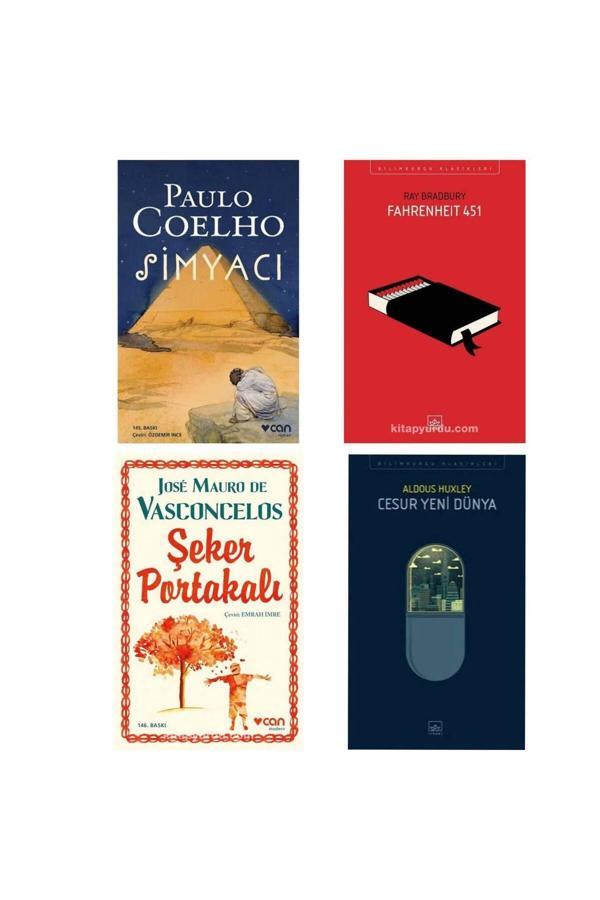 Simyacı - Fahrenheit 451 - Şeker Portakalı - Cesur Yeni Dünya - Can Yayınları - Image 1