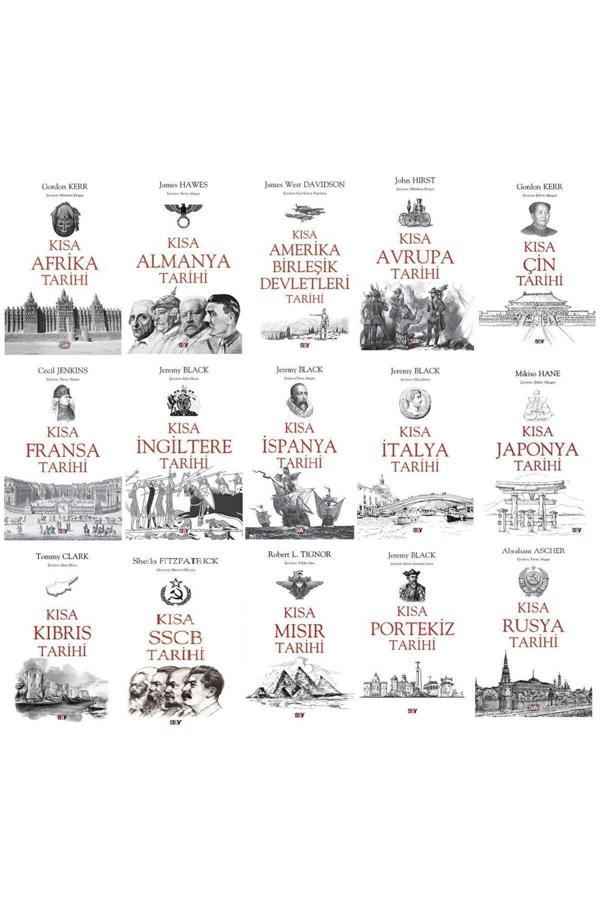 Kısa Dünya Tarihi 15 Kitap Set - Say Yayınları - Image 1