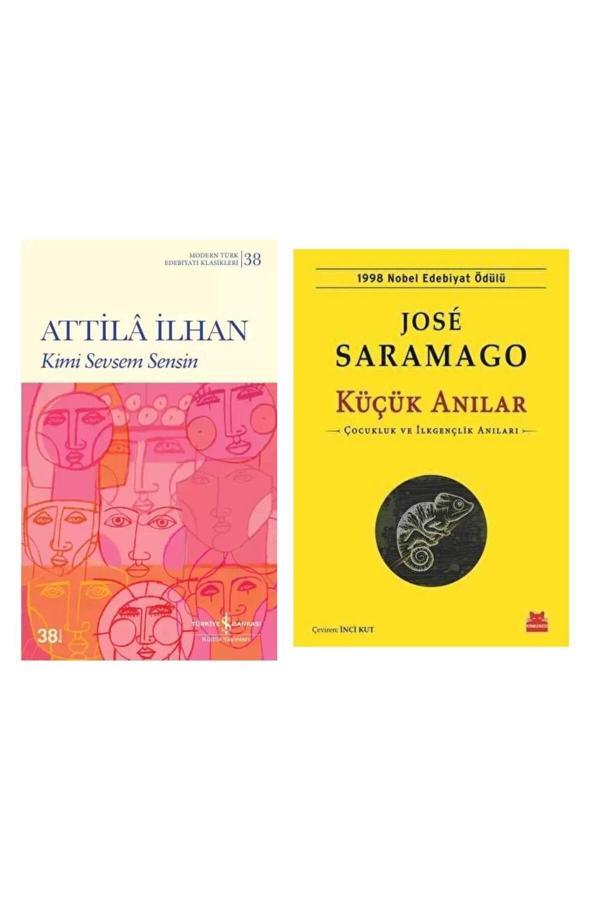 Kimi Sevsem Sensin - Attila İlhan - Küçük Anılar - Jose Saramago - İş Bankası Kültür Yayınları - Image 1
