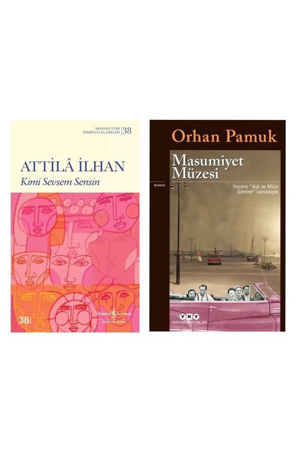 Kimi Sevsem Sensin - Attila İlhan - Masumiyet Müzesi - Orhan Pamuk - İş Bankası Kültür Yayınları - Image 1