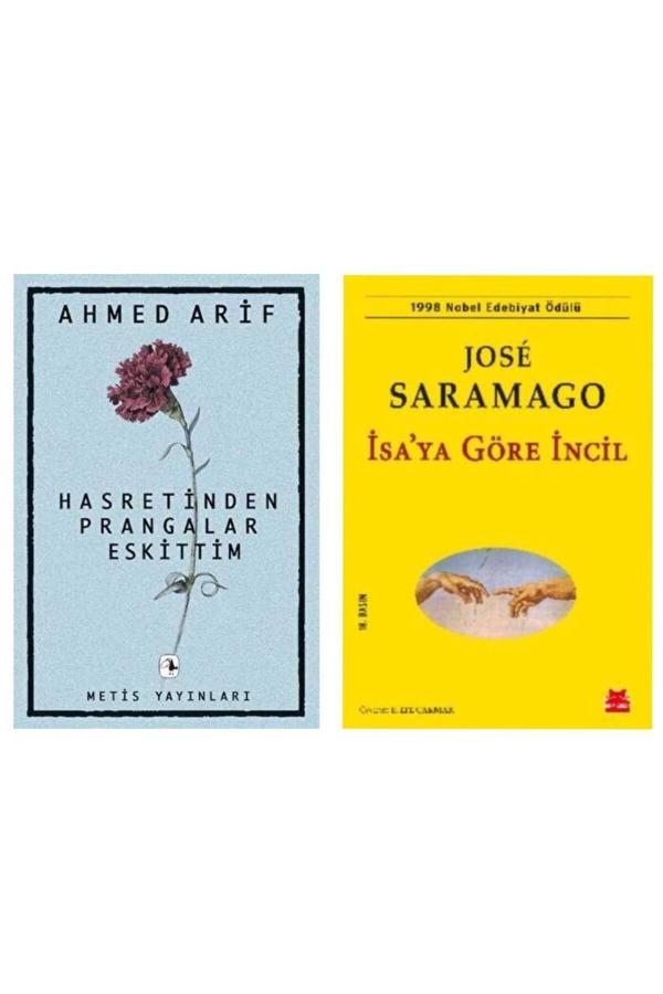 Hasretinden Prangalar Eskittim - Ahmed Arif - İsaya Göre İncil - Jose Saramago - Metis Yayınları - Image 1