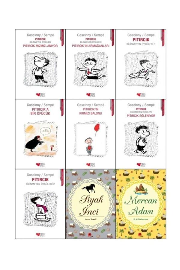 Pıtırcık Bilinmeyen Öyküler ( 7 Kitap) + Mercan Adası Ve Siyah İnci Hediye - Can Yayınları - Image 1