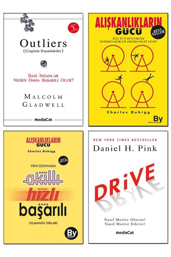 Outliers Malcolm Gladwell Drive Daniel H. Pink Alışkanlıkların Gücü Charles Duhigg Yeni Dünyada Daha - Koridor Yayıncılık - Image 1