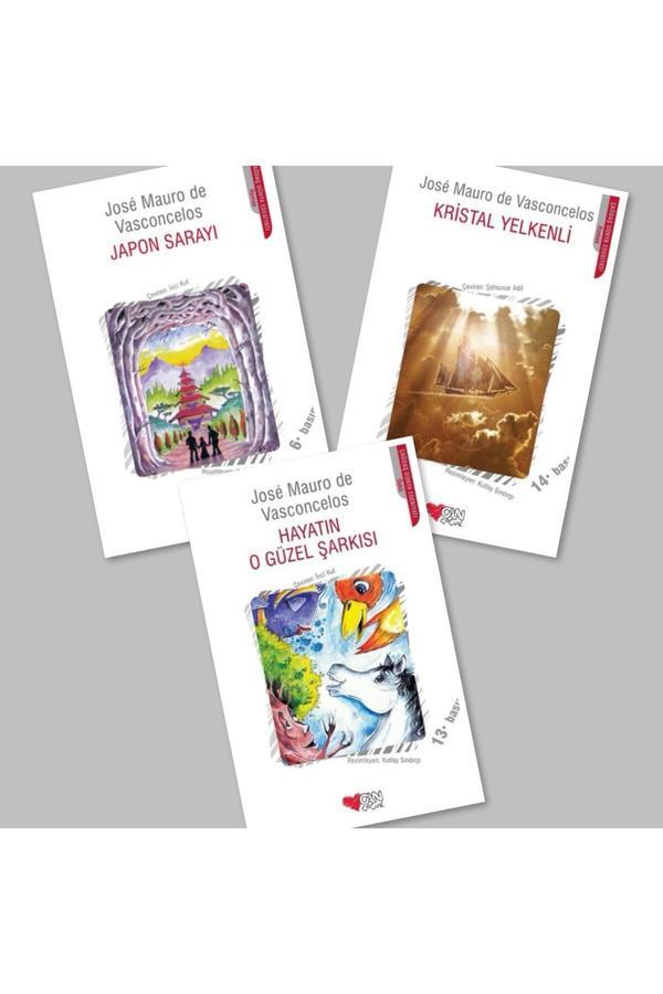 Japon Sarayı - Kristal Yelkenli - Hayatın O Güzel Şarkısı, Jose Mauro De Vasconcelos 3 Kitap - Can Yayınları - Image 1