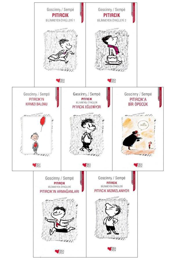 Pıtırcık 7 Kitap Set - Goscinny Sempe - Can Yayınları - Image 1