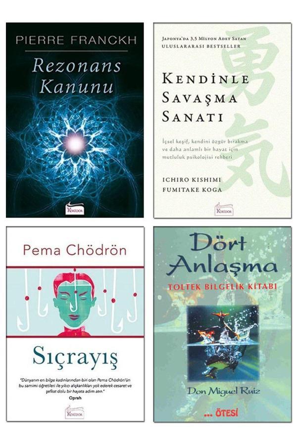 Dört Anlaşma Toltek Bilgelik Kitabı Rezonans Kanunu Pierre Franckh Kendinle Savaşma Sanatı Sıçrayış - Koridor Yayıncılık - Image 1