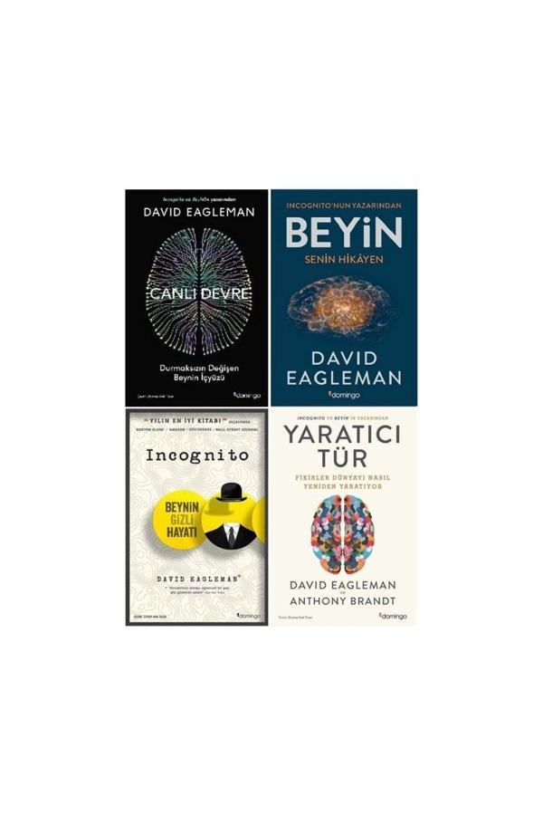 Beynin Gizli Hayatı - Beyin - Canlı Devre - Yaratıcı Tür 4 Kitap Set - David Eagleman - Domingo Yayınevi - Image 1