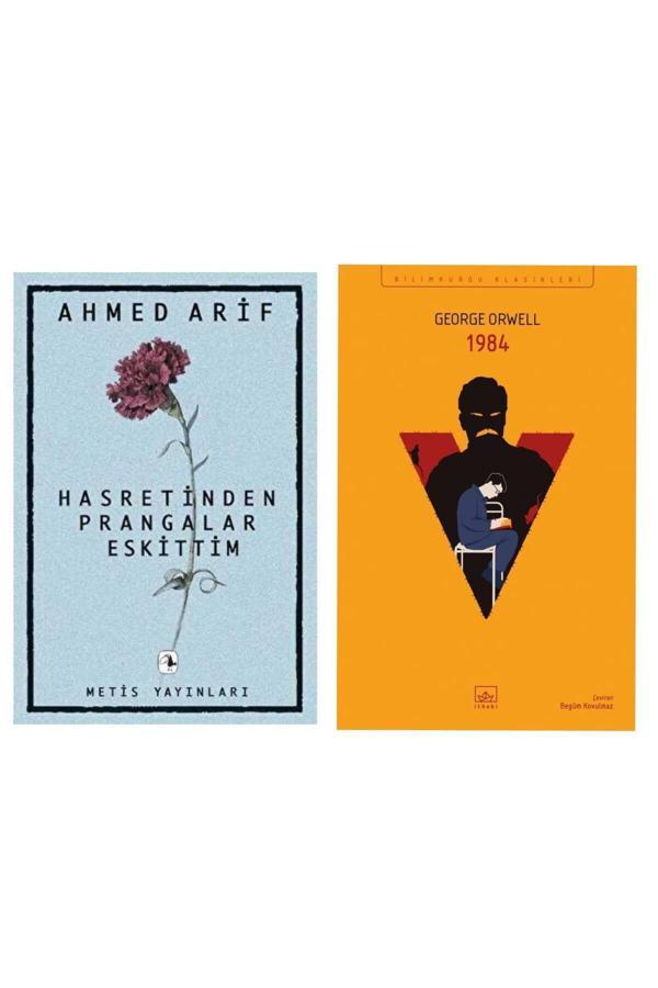 Hasretinden Prangalar Eskittim - Ahmed Arif - 1984 - George Orwell - Metis Yayınları - Image 1