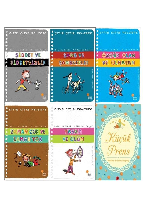 Çıtır Çıtır Felsefe Seti (5 Kitap + Küçük Prens Hediye)- Yaşam Ve Ölüm, Şans Ve Şanssızlık... - Günışığı Kitaplığı - Image 1