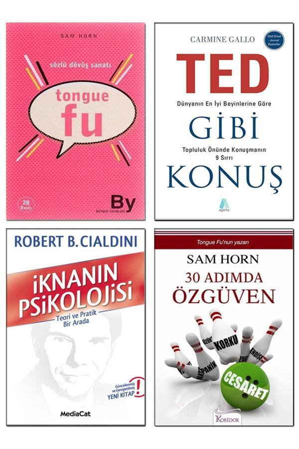 Ted Gibi Konuş Tongue Fu Sam Horn 30 Adımda Özgüven İknanın Psikolojisi Robert H. Cialdini - Koridor Yayıncılık - Image 1