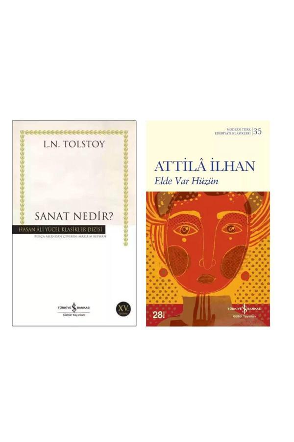 Sanat Nedir ? Elde Var Hüzün - Attila İlhan - İş Bankası Kültür Yayınları - Image 1