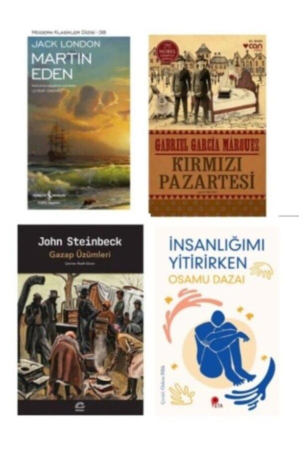 Martin Eden - Kırmızı Pazartesi - Gazap Üzümleri - İnsanlığımı Yitirirken Hediye - Can Yayınları - Image 1