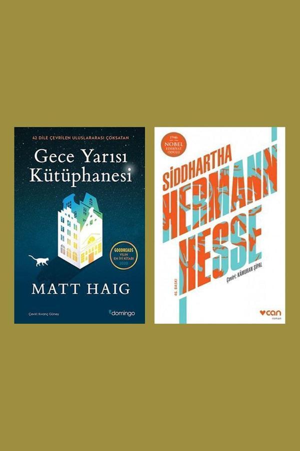 Gece Yarısı Kütüphanesi - Siddhartha (2 Kitap Set) - Domingo Yayınevi - Image 1