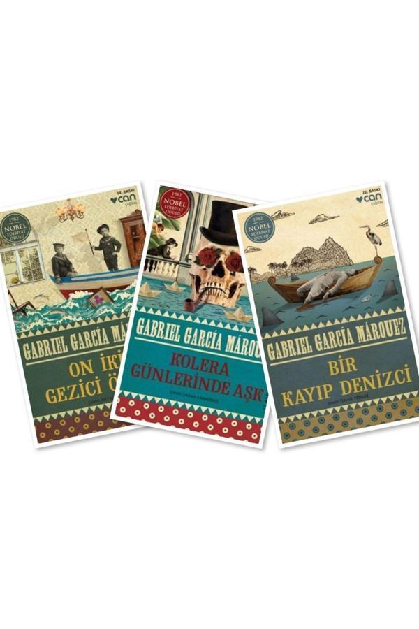 On Iki Gezici Öykü - Kolera Günlerinde Aşk - Bir Kayıp Denizci, Gabriel Garcia Marquez 3 Kitap - Can Yayınları - Image 1