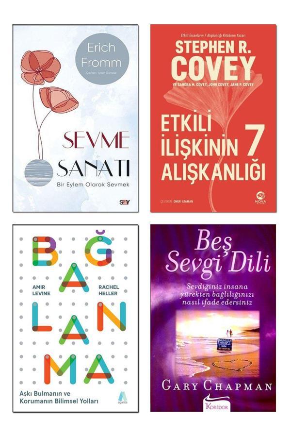 Bağlanma Etkili İlişkinin 7 Alışkanlığı Beş Sevgi Dili Gary Chapman Sevme Sanatı Erich Fromm - Koridor Yayıncılık - Image 1