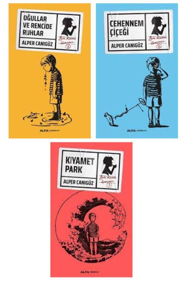 Bir Kamu Davası Serisi 3 Kitap Set - Alper Canıgüz - Oğullar Ve Rencide Ruhlar - Kıyamet Park - Alfa Yayıncılık - Image 1