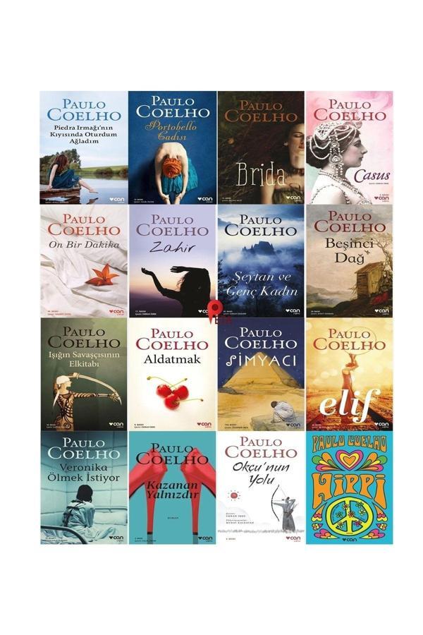 Paulo Coelho Seti (16 Kitap): Simyacı, Veronika Ölmek Istiyor, Şeytan Ve Genç Kadın, Okçu'Nun Yolu.. - Can Yayınları - Image 1