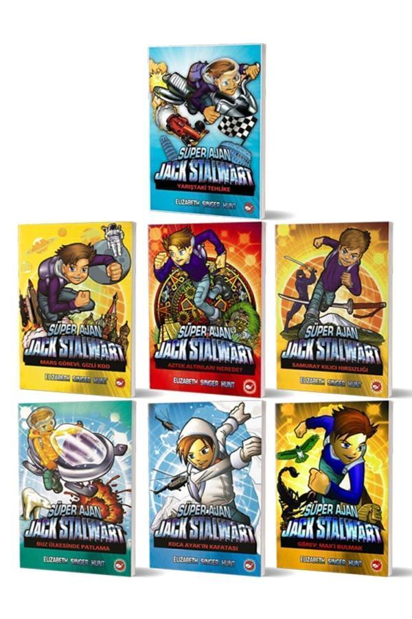 Süper Ajan Jack Stalwart 7 Kitap Set (8-14) - Beyaz Balina Yayınları - Image 1