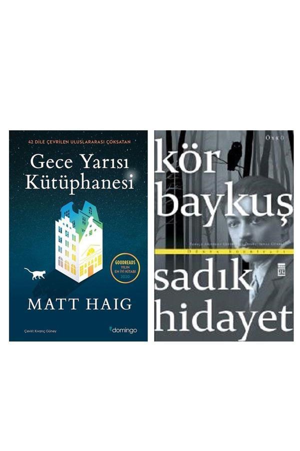 Gece Yarısı Kütüphanesi - Kör Baykuş Sadık Hidayet (2 Kitap Set) - Domingo Yayınevi - Image 1