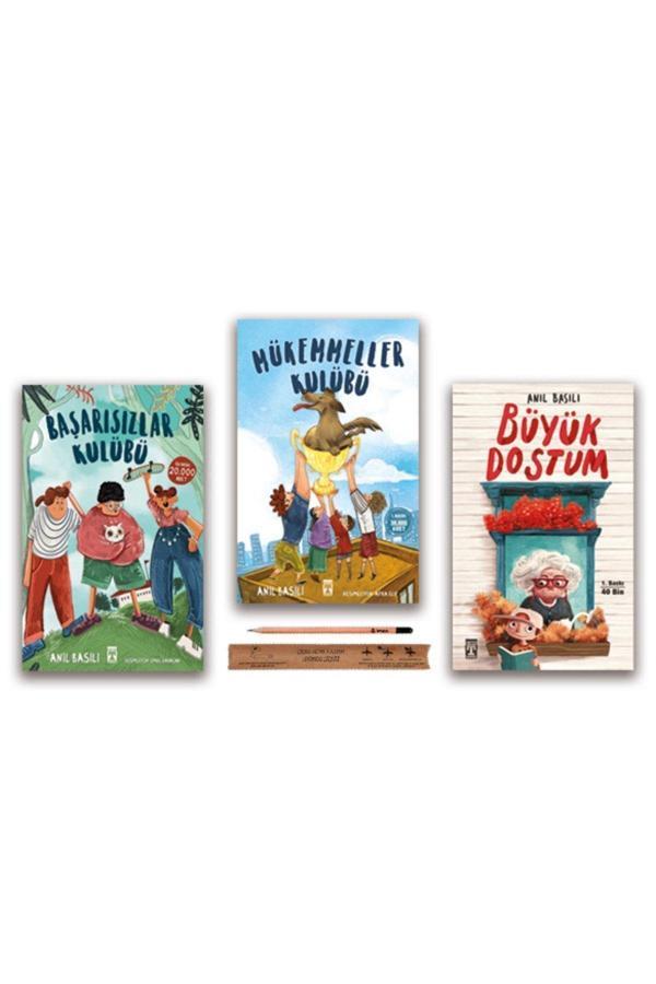 Mükemmeller Kulübü - Başarısızlar Kulübü - Büyük Dostum Anıl Basılı Set 3 Kitap - Timaş Yayınları - Image 1