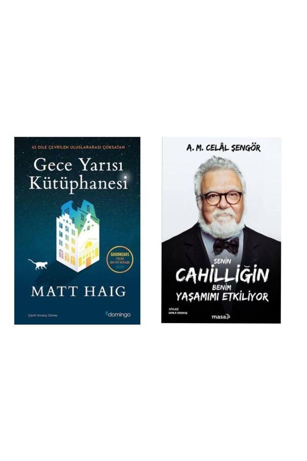 Gece Yarısı Kütüphanesi Matt Haig - Senin Cahilliğin Benim Yaşamımı Etkiliyor - A. M. Celal Şengör - Domingo Yayınevi - Image 1