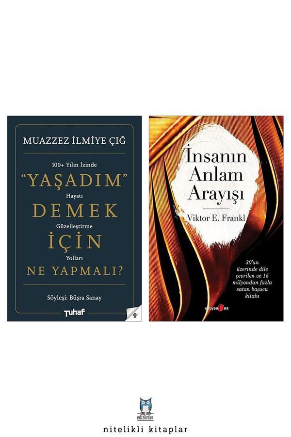 Tuhaf Yayınları Yaşadım Demek İçin Ne Yapmalı? / Muazzez İlmiye Çığ - İnsanın Anlam Arayışı - Tuhaf Yayınları - Image 1