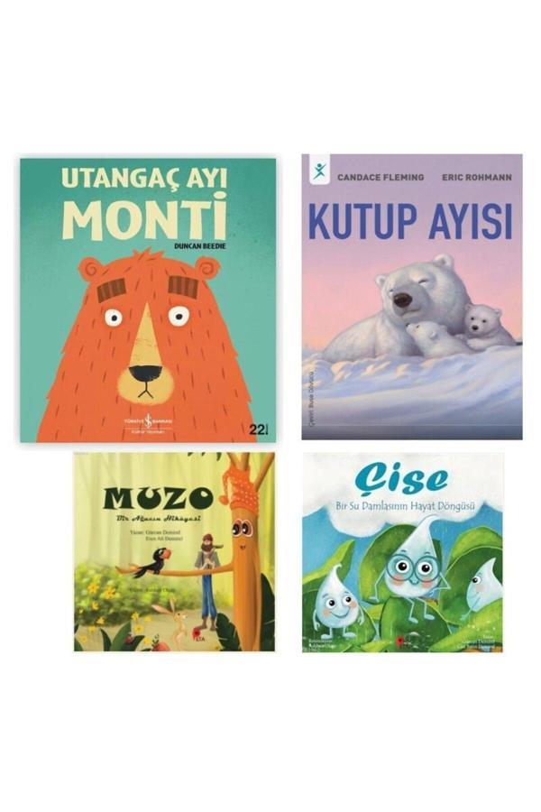 Utangaç Ayı Monti - Kutup Ayısı - Çise Ve Muzo Öykü Kitapları - İş Bankası Kültür Yayınları - Image 1