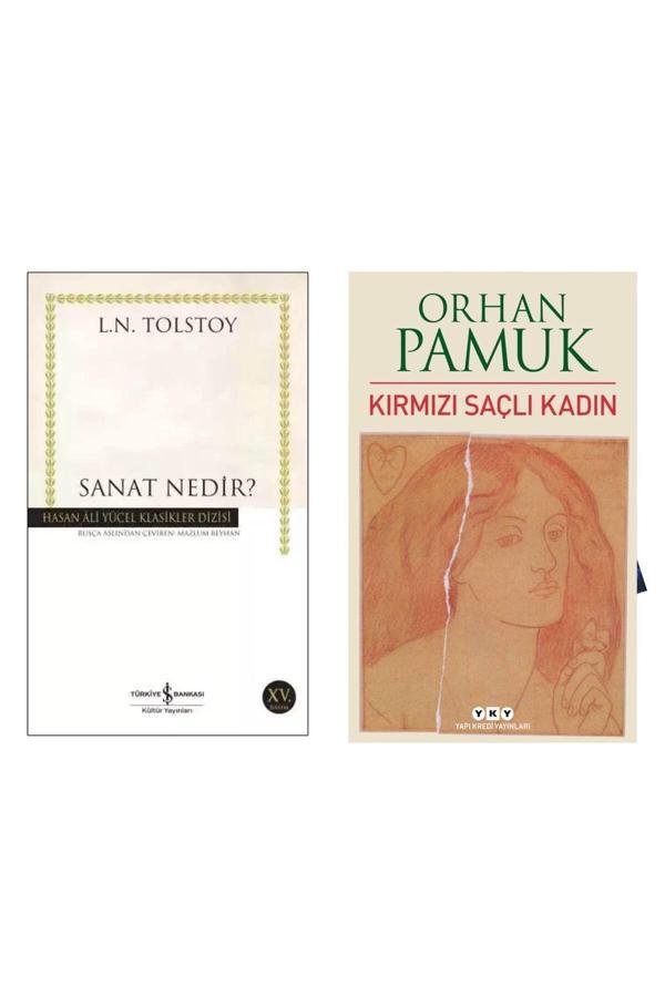 Sanat Nedir ? Kırmızı Saçlı Kadın Orhan Pamuk - İş Bankası Kültür Yayınları - Image 1