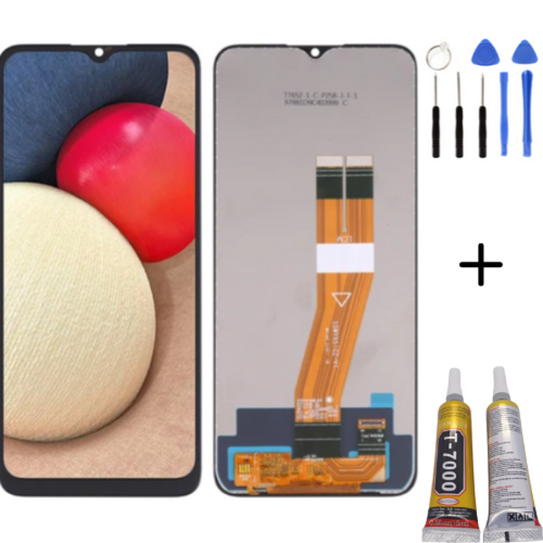 TE Samsung A02S A025F Uyumlu Lcd Ekran Dokunmatik Servis FullSet - Image 1