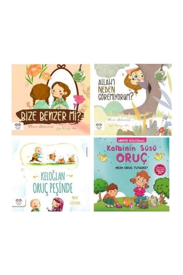 Merve Gülcemal 4 Kitap Set - Bize Benzer Mi? - Allah'I Neden Göremiyorum? - Kalbimin Süsü Oruç - Cezve Çocuk - Image 1