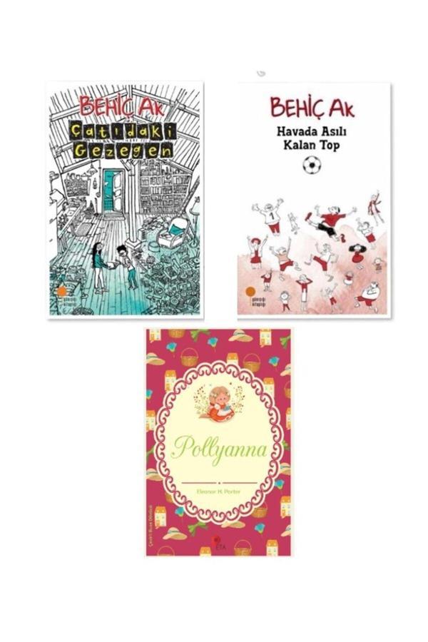 Çatıdaki Gezegen - Havada Asılı Kalan Top, Behiç Ak (2 Kitap) Pollyanna Hediye - Günışığı Kitaplığı - Image 1