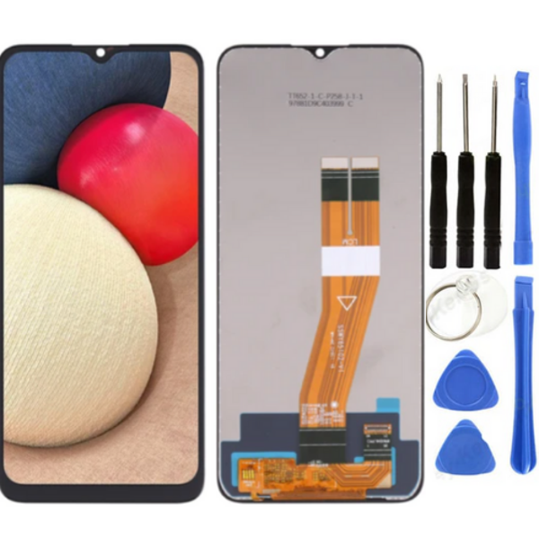 TE Samsung A02S A025F Uyumlu Oled Lcd Ekran Dokunmatik+Tamir  - Image 1