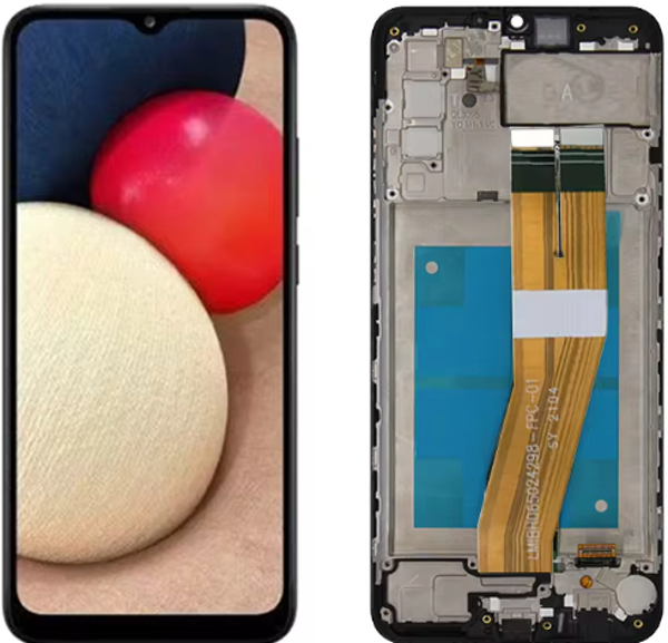 TE Samsung A03 A035F Uyumlu Çıtalı Lcd Ekran Dokunmatik Servis - Image 1