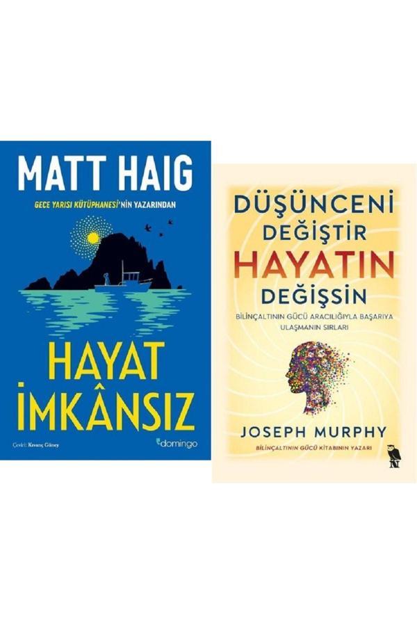 Hayat İmkansız + Düşünceni Değiştir Hayatın Değişsin 2 Kitap Set - Nemesis Kitap Yayınevi - Image 1