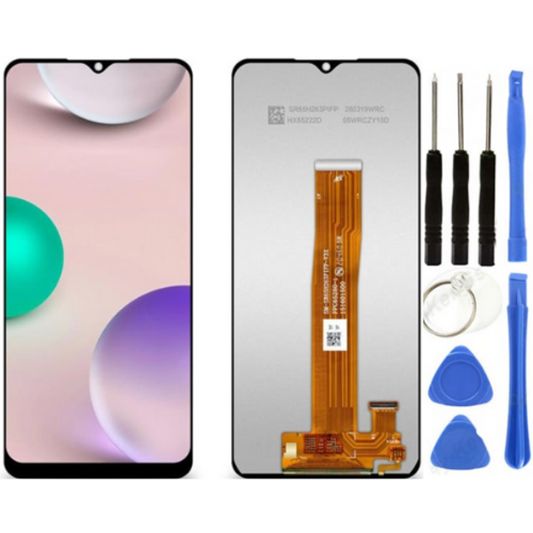TE Samsung A12 A125F Uyumlu OLED Lcd Ekran + Tamir Seti - Image 1