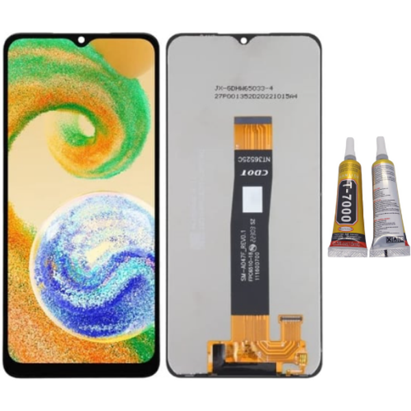 TE Samsung A04S A047F Uyumlu OLED Lcd Ekran + B7000 - Image 1