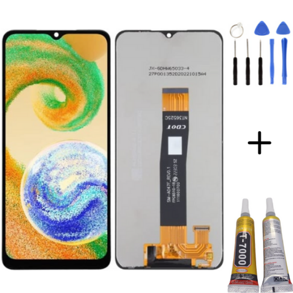 TE Samsung A04S A047F Uyumlu OLED Lcd Ekran +Montaj Kiti - Image 1