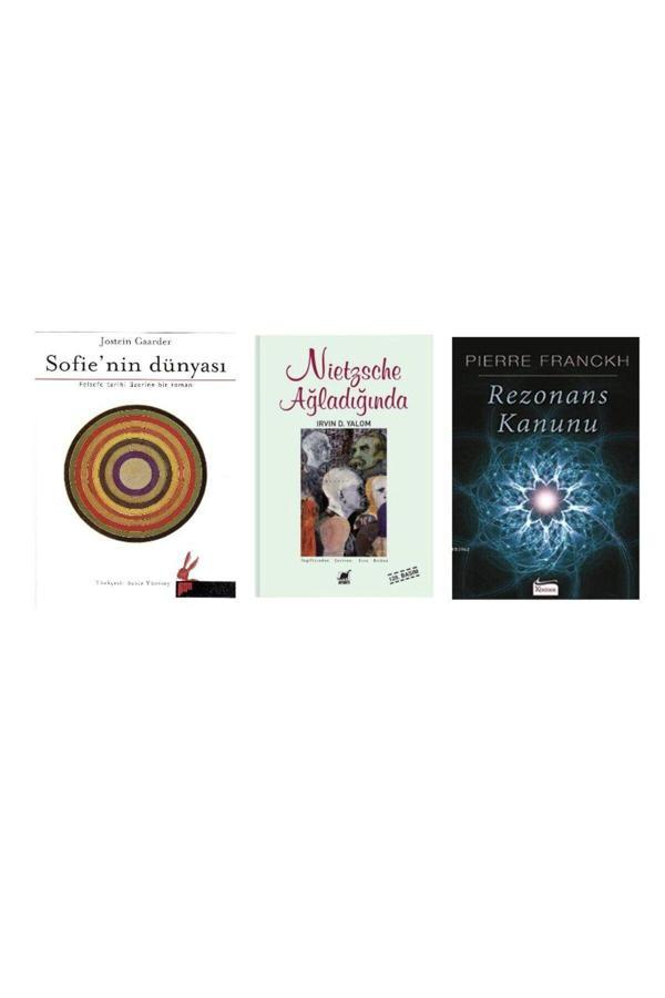 Sofie Nin Dunyasi+Nietzsche Agladiginda+Rezonans Kanunu=3 Set - Pan Yayıncılık - Image 1