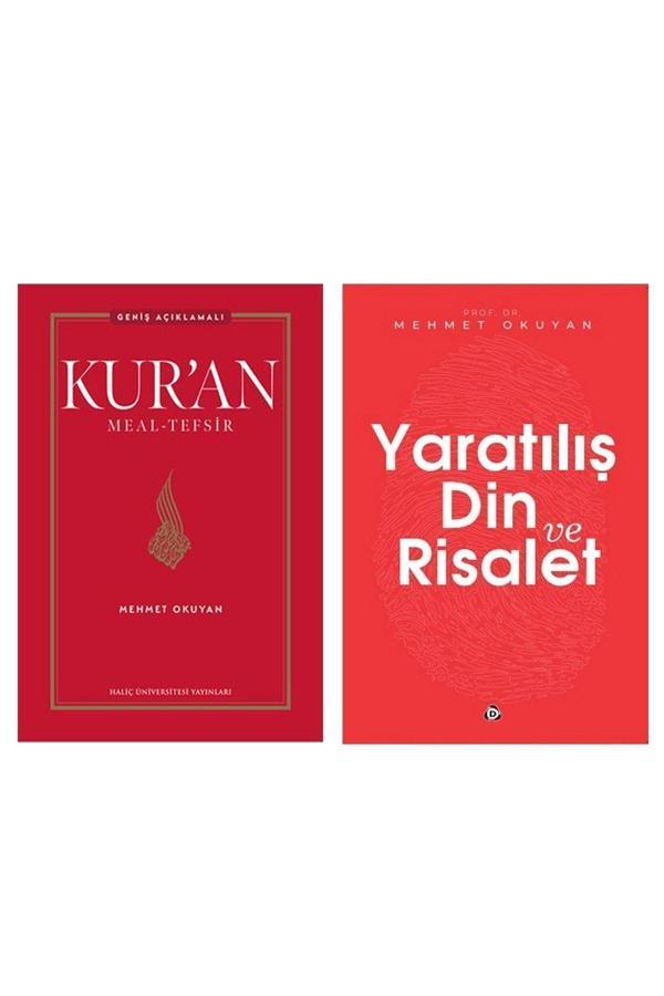 Haliç Üniversitesi Yayınları Kur’An Meal Tefsir Geniş Açıklamalı / Yaratılış Din Ve Risalet (2 Kitap Set) - Haliç Üniversitesi Yayınları - Image 1