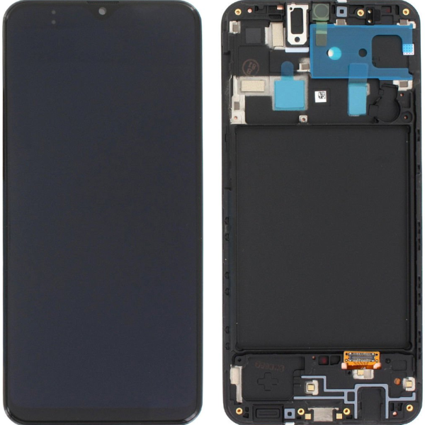 TE Samsung A20 A205F Uyumlu A Kalite Çıtalı Lcd Ekran Dokunmatik - Image 1