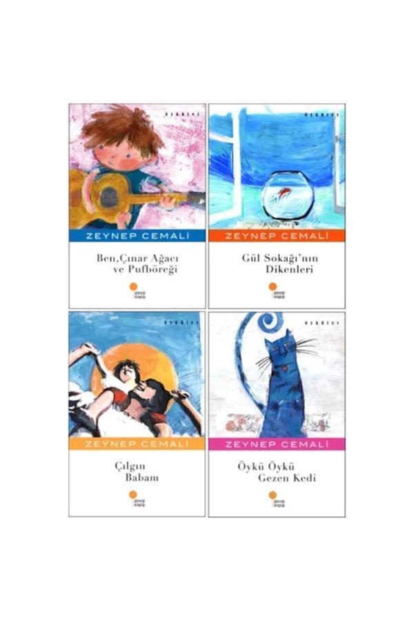 Zeynep Cemali 4 Kitap Set Ben Çınar Ağacı Ve Pufböreği Gül Sokağı'Nın Dikenleri - Günışığı Kitaplığı - Image 1